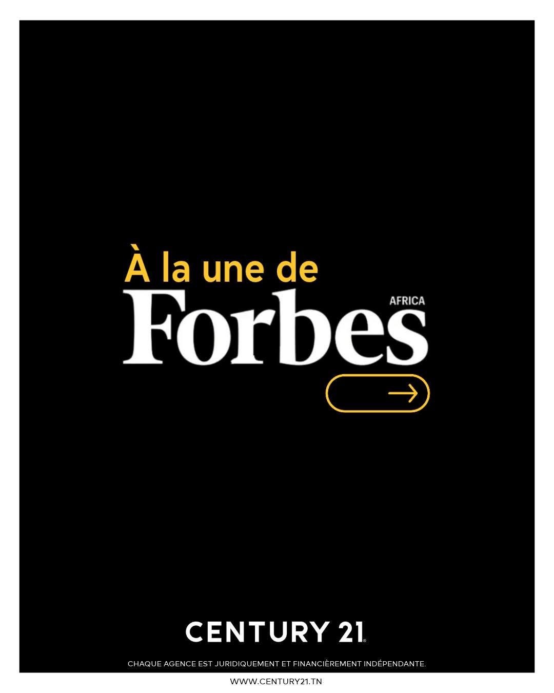 À la une de Forbes Africa : lire l'article complet